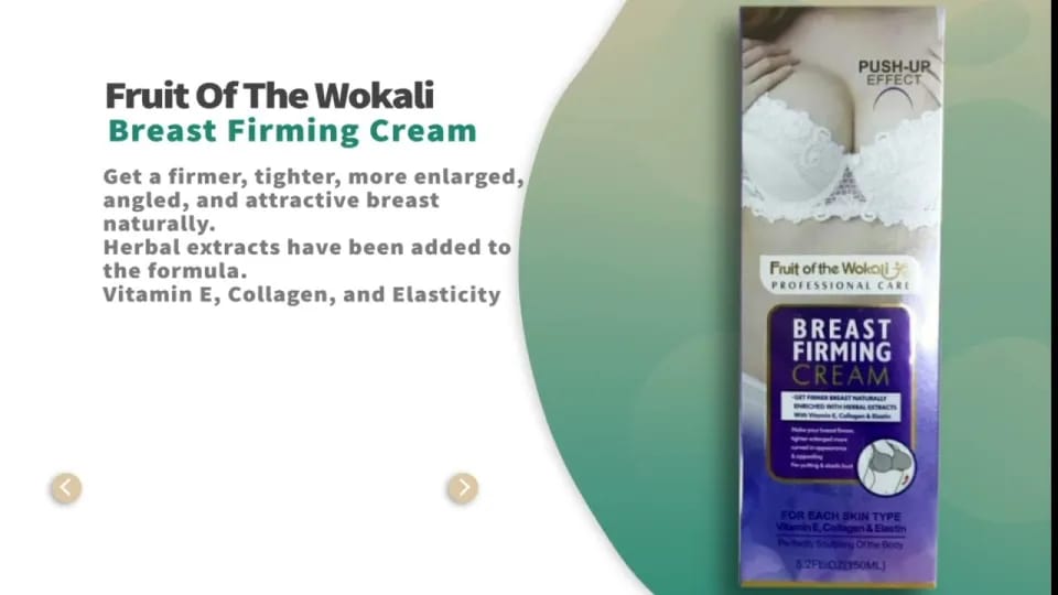 Breast Enlargment And Tightening Cream For Girls