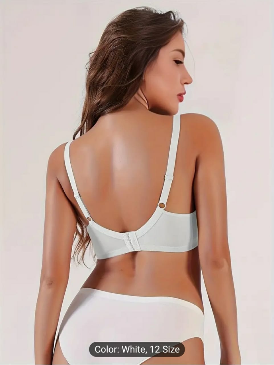 Pack Of 3 Imported Simple Soft Foam Light Padded Bras, Comfy & Breathable Push Up Bra