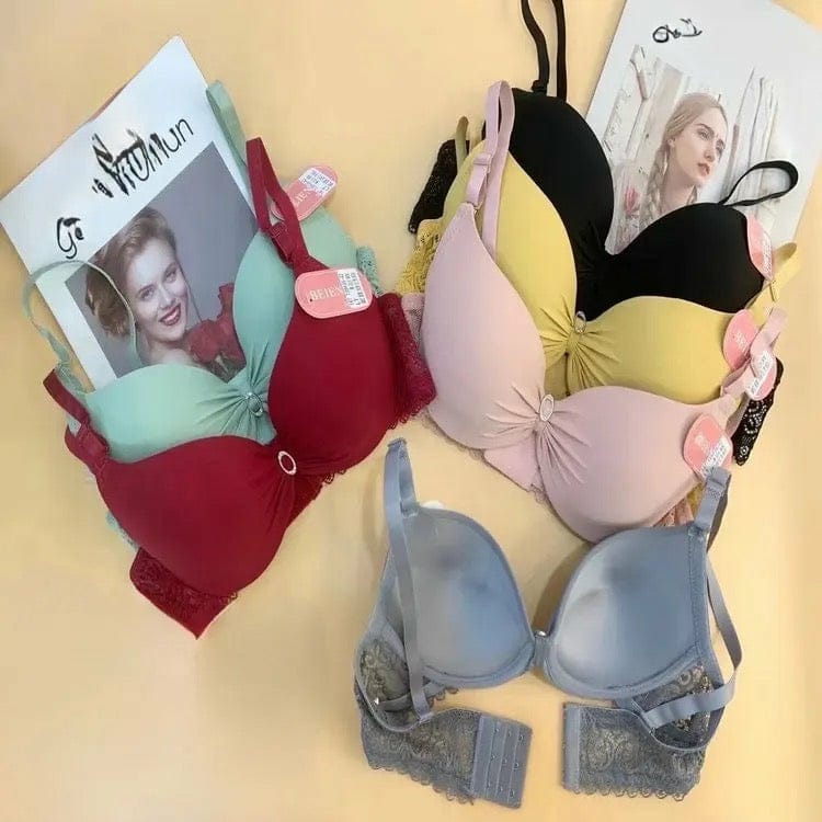 USA-Quality Ribbed Bra with Luxurious Finish