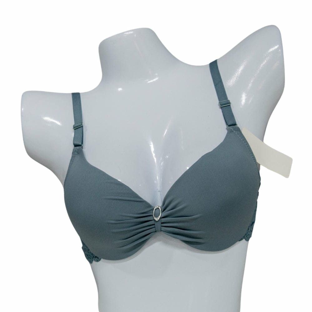 USA-Quality Ribbed Bra with Luxurious Finish