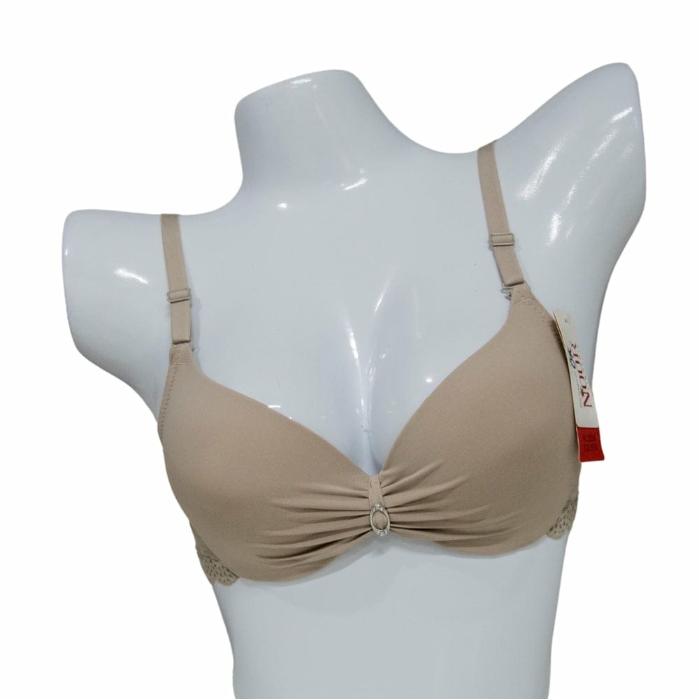 USA-Quality Ribbed Bra with Luxurious Finish