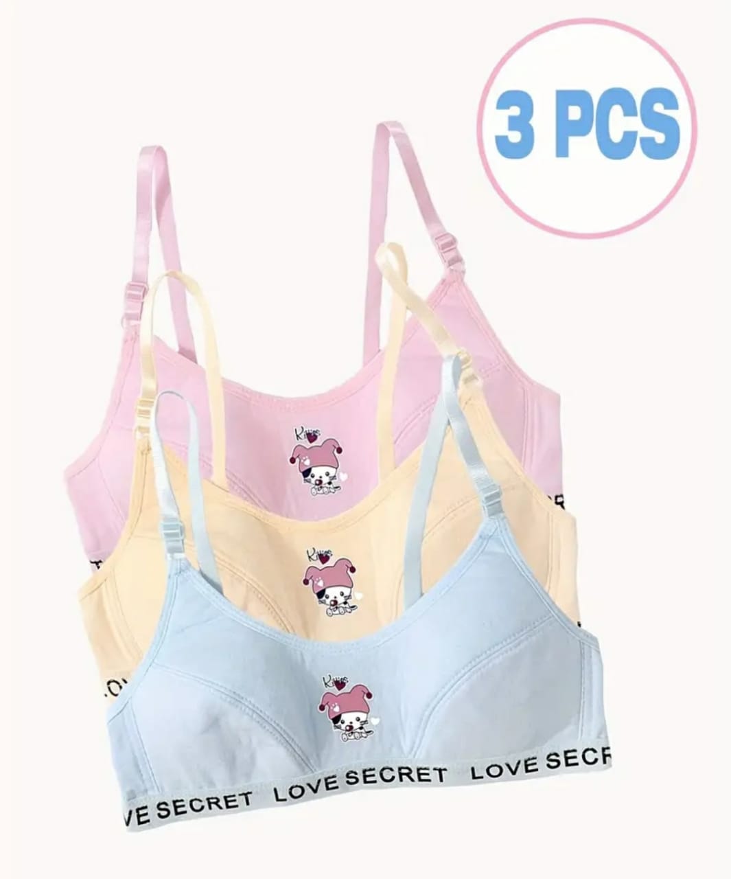 IMPORTED CUTE SPORTS BRA LIGHT FOAM