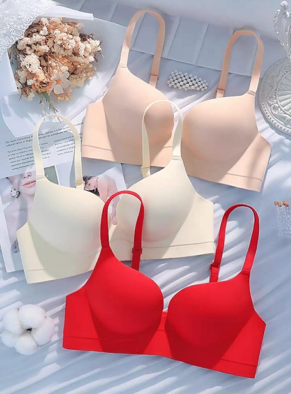 Pack of 3 Premium imported Pushup Bras