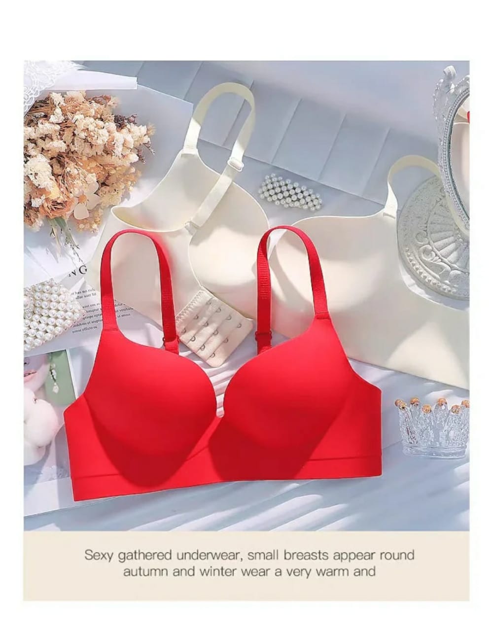 Pack of 3 Premium imported Pushup Bras