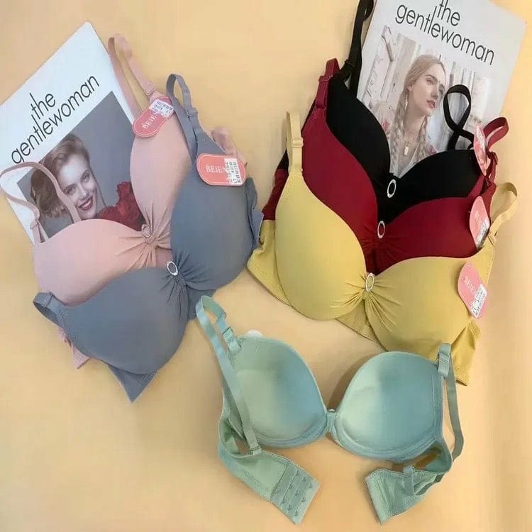 USA-Quality Ribbed Bra with Luxurious Finish