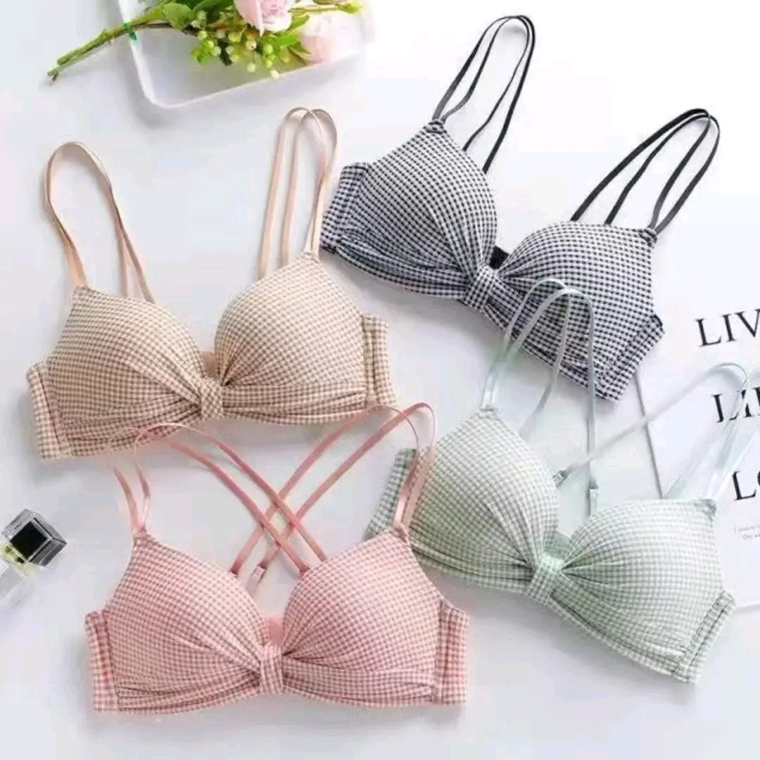 PACK OF 2 IMPORTED FANCY SOFT PADDED PUSHUP BRA